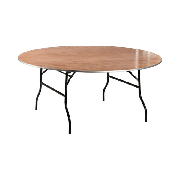 Bankett Tisch rund BRAUN - Ø152*H76cm