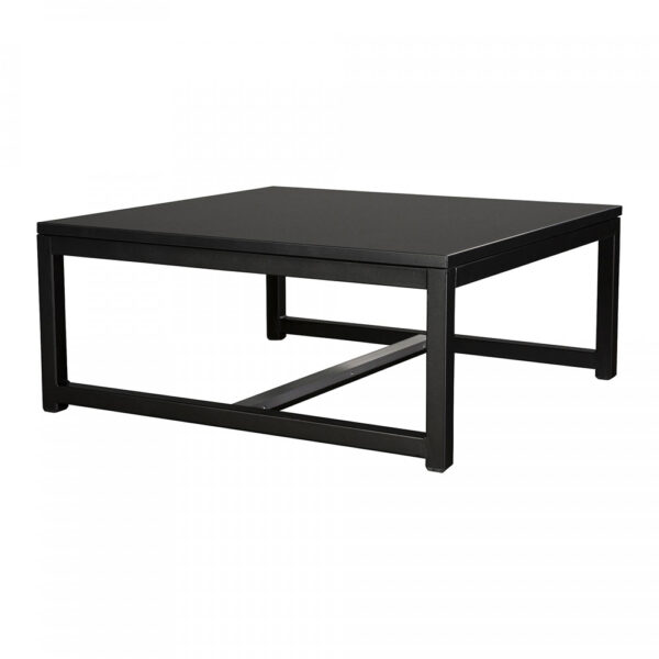 Beistelltisch Kubo Lounge SCHWARZ - B70*T70*H30cm