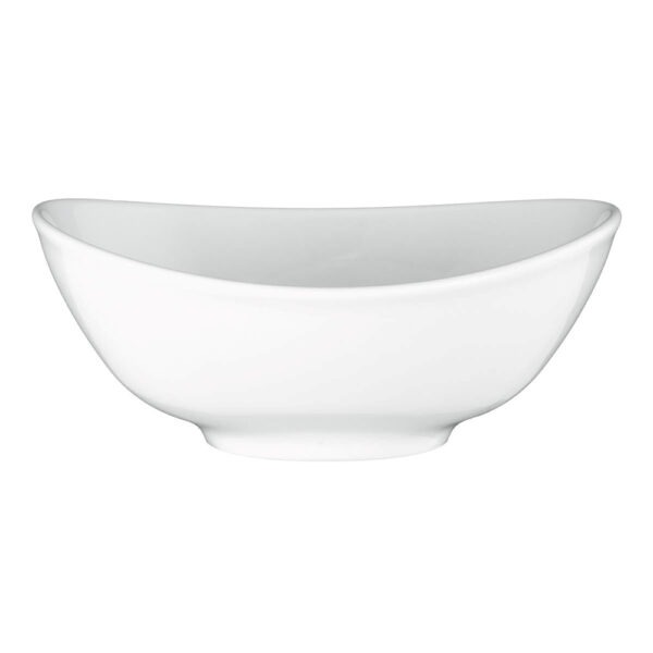 Schale WEISS - oval 16cm – Bild 2