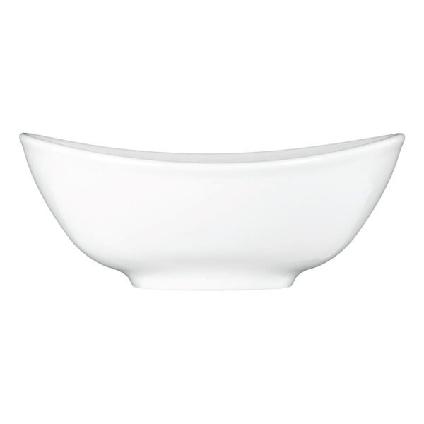 Schale WEISS - oval 16cm – Bild 3