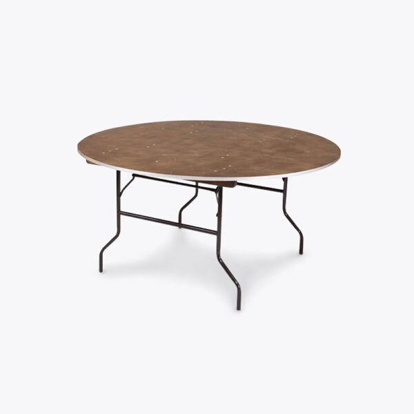 Bankett Tisch rund BRAUN - Ø152*H76cm