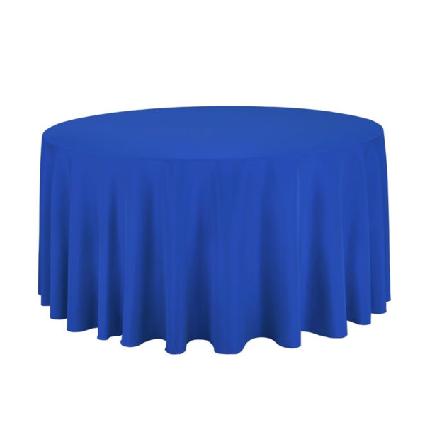Tischdecke KÖNIGSBLAU - rund Ø290cm