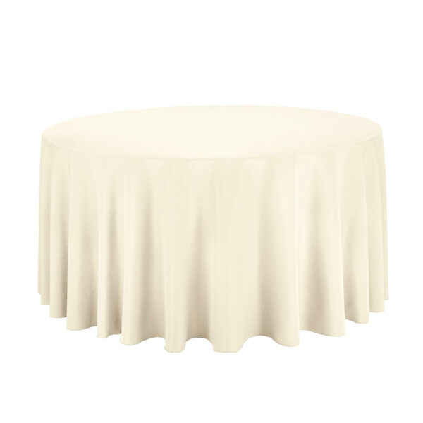 Tischdecke CHAMPAGNER-ROSÉ - rund Ø 280cm