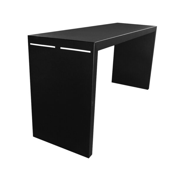 Stehtisch Titan SCHWARZ - B230*T70*H110cm