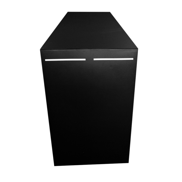 Stehtisch Titan SCHWARZ - B230*T70*H110cm – Bild 4