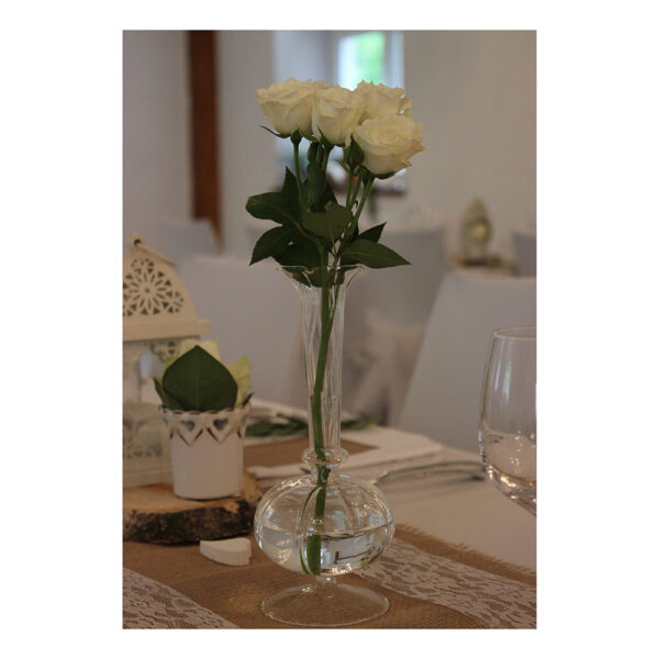 Vase Glas Chique KLAR - B9cm*T9cm*H22cm
