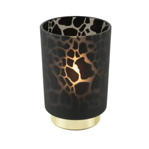 Windlicht Global Glas LED Tischlampe