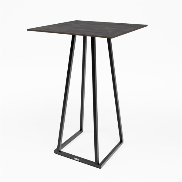 Stehtisch Linea Party SCHWARZ - Black Moon - B70cm*T70cm*H110cm