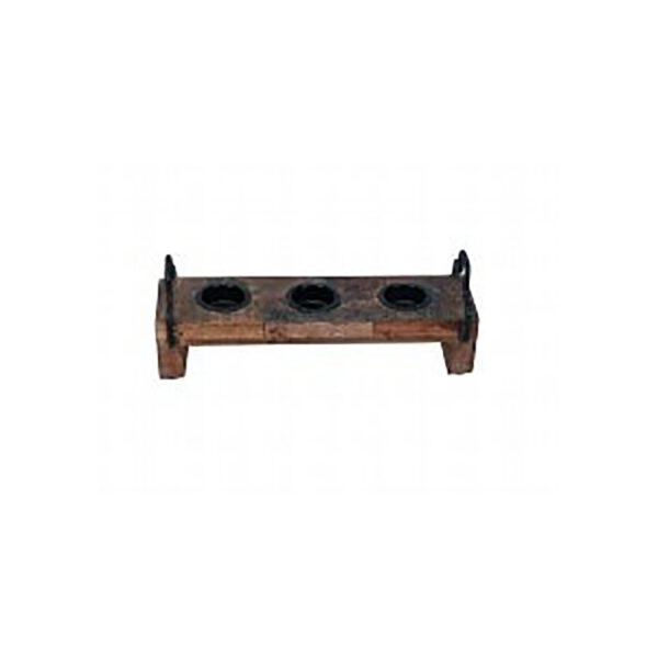 Teelichthalter Holz 3-fach - B30cm*T8cm*H11cm